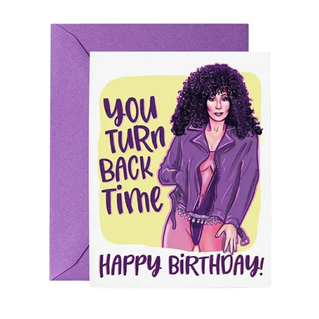 You Turn Back Time Card