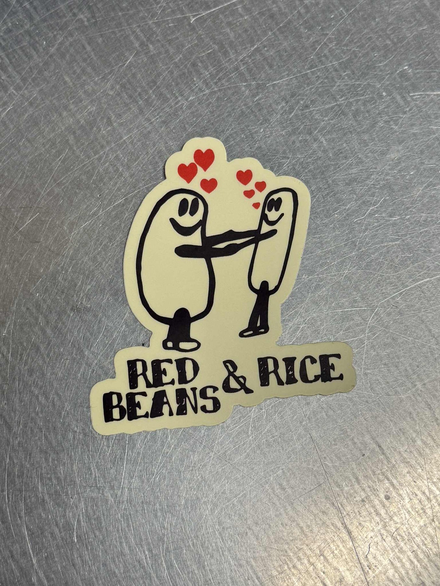 Red Beans & Rice Sticker