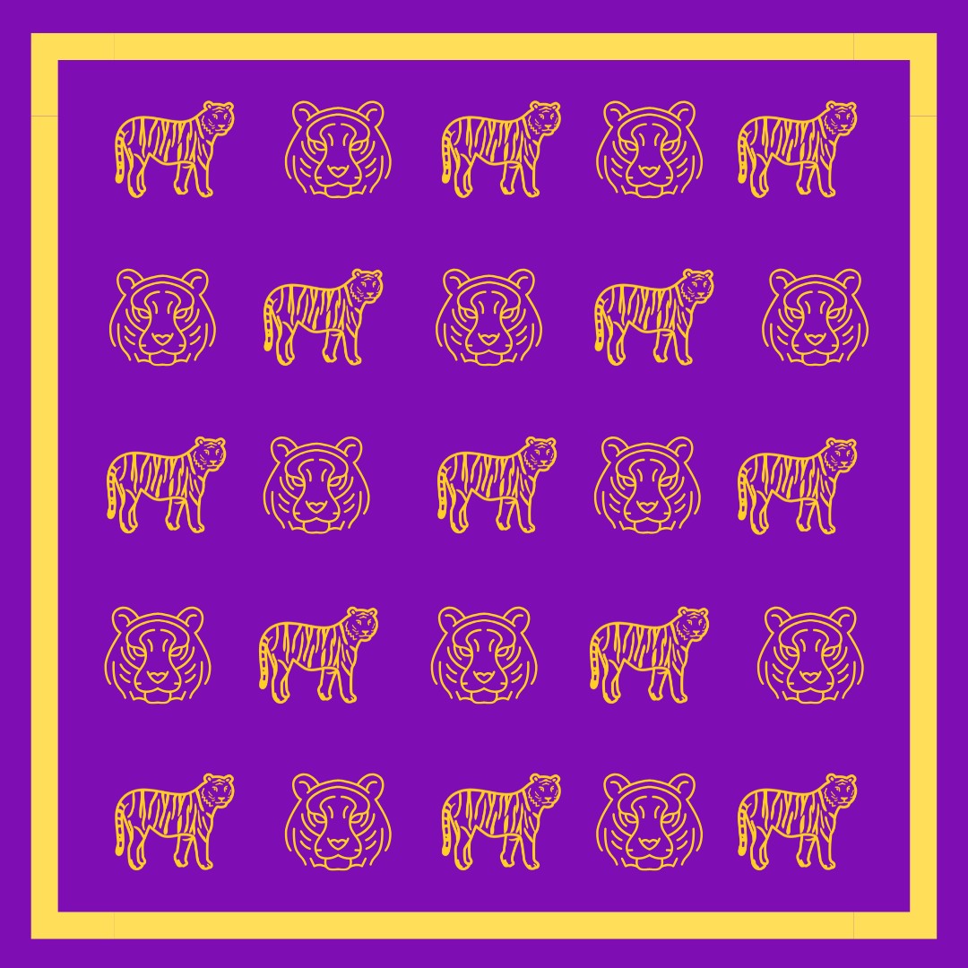Tiger Bandana Scarf
