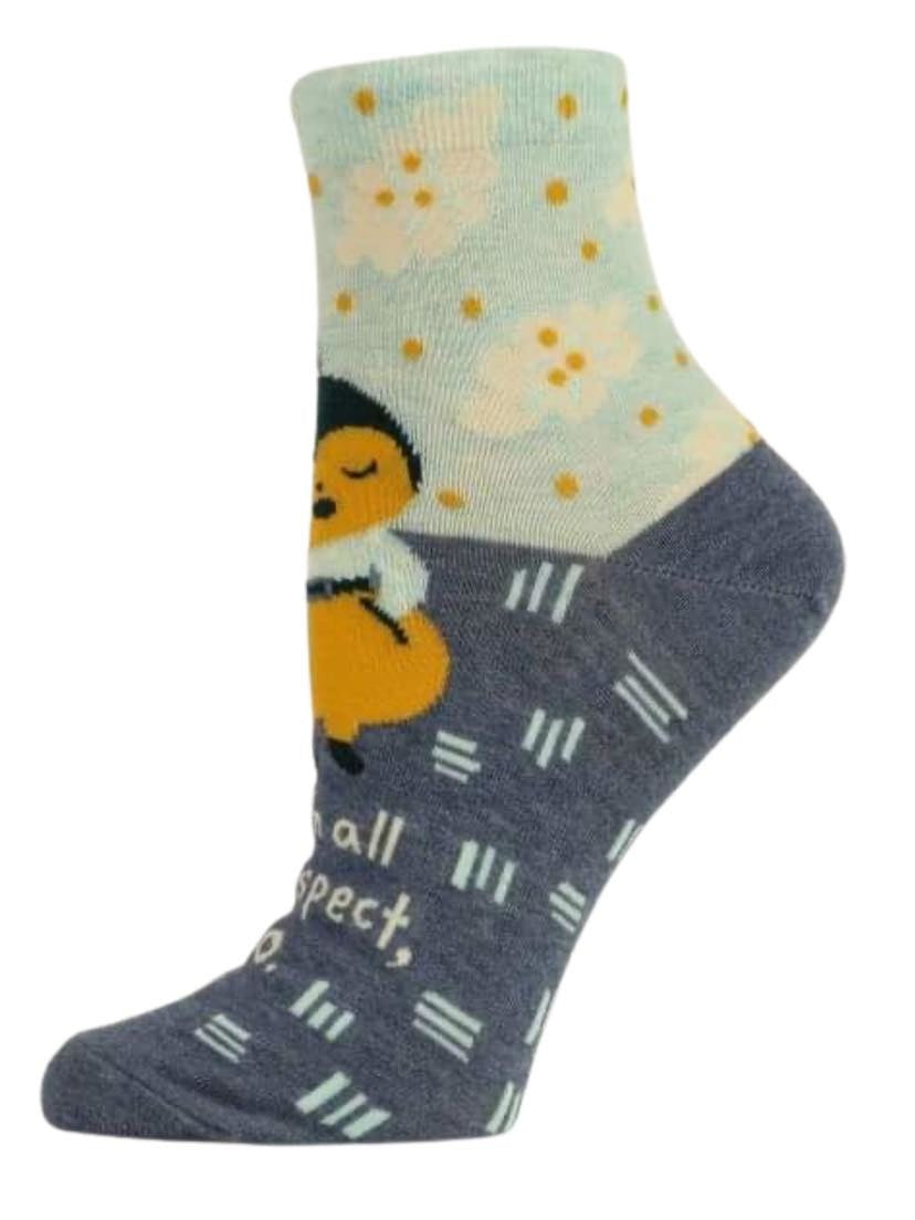 With All Due Respect Ankle Socks