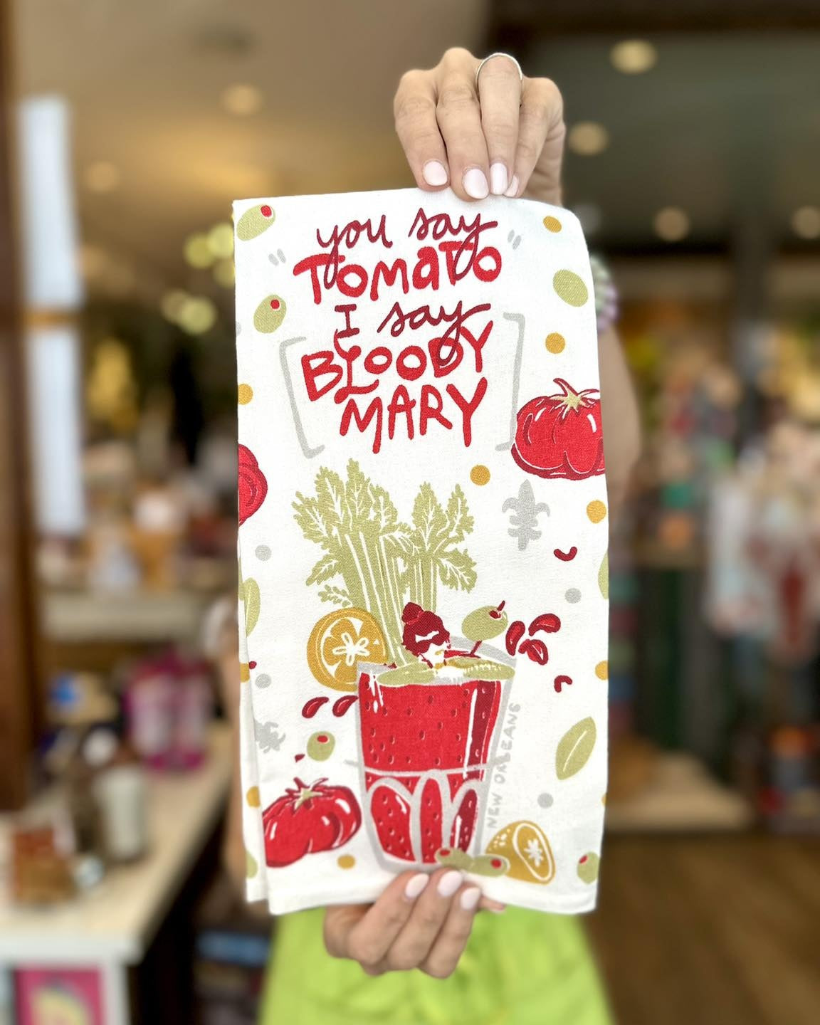 Bloody Mary Towel