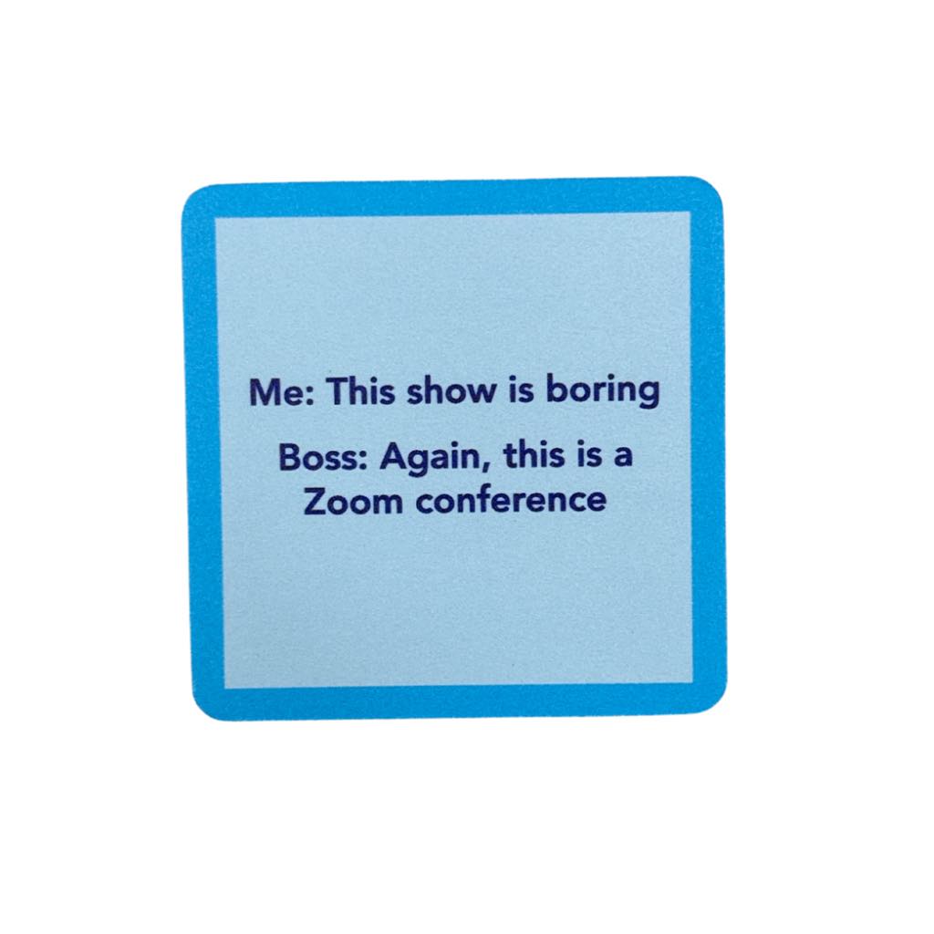 Zoom Funny Coaster