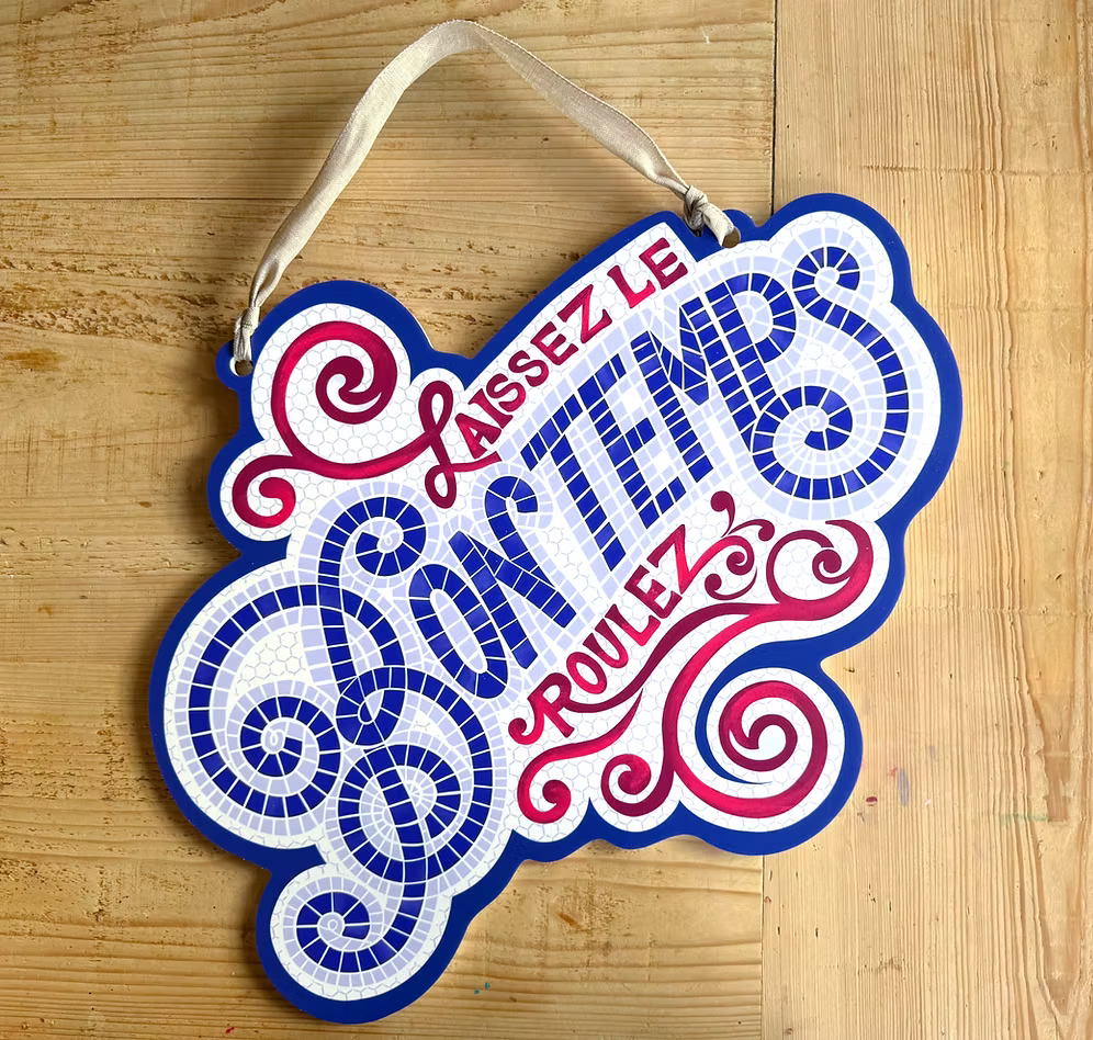 Bon Temps Door Hanger