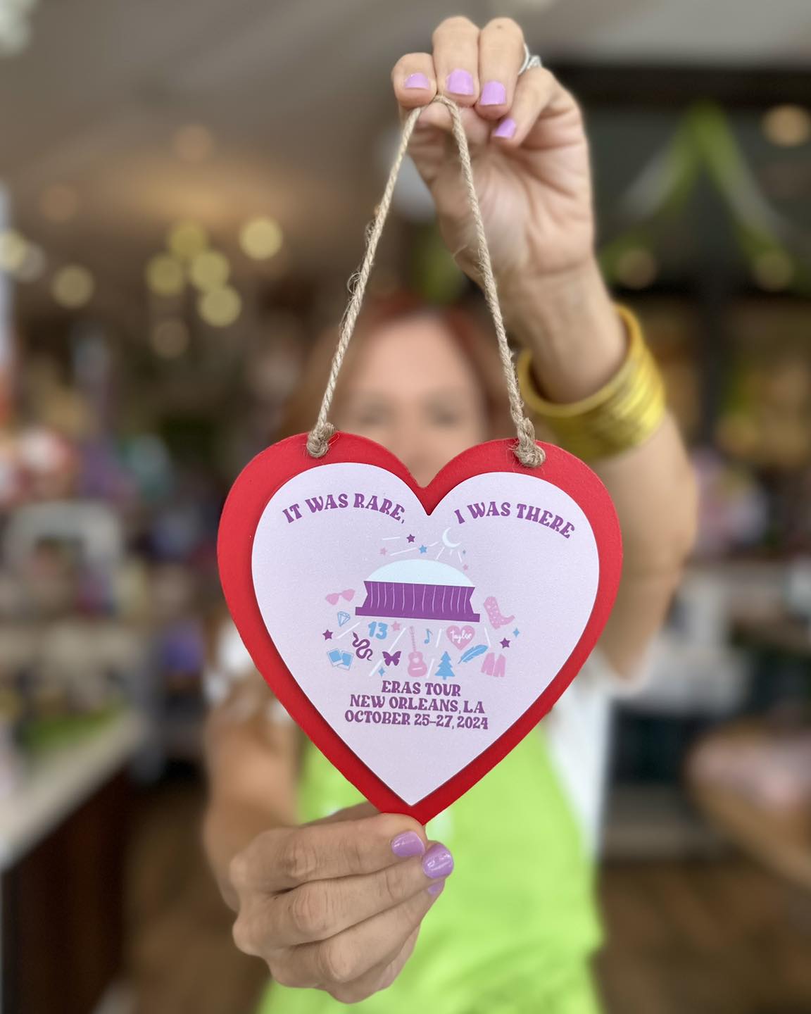 It was Rare Eras Tour Sign