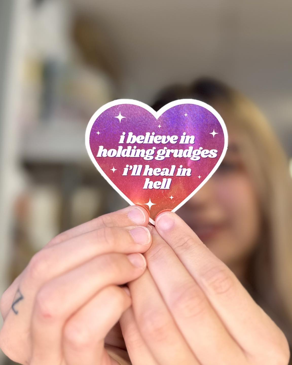 Heal in Hell Sticker