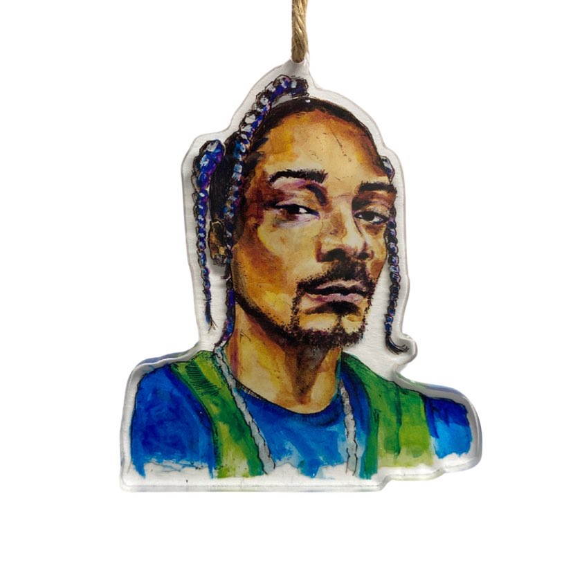 Snoop Acrylic Ornament