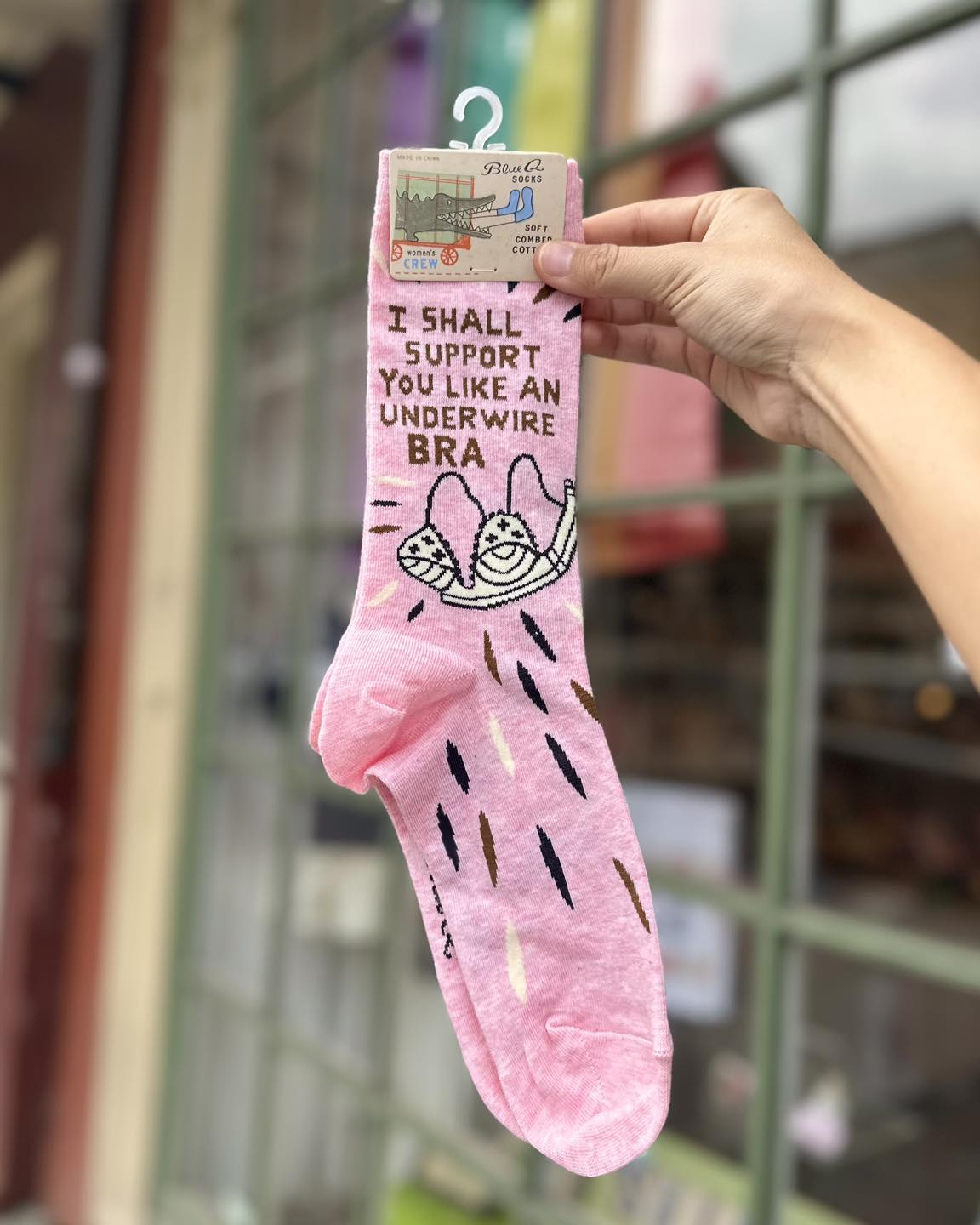 I Shall Support You Socks