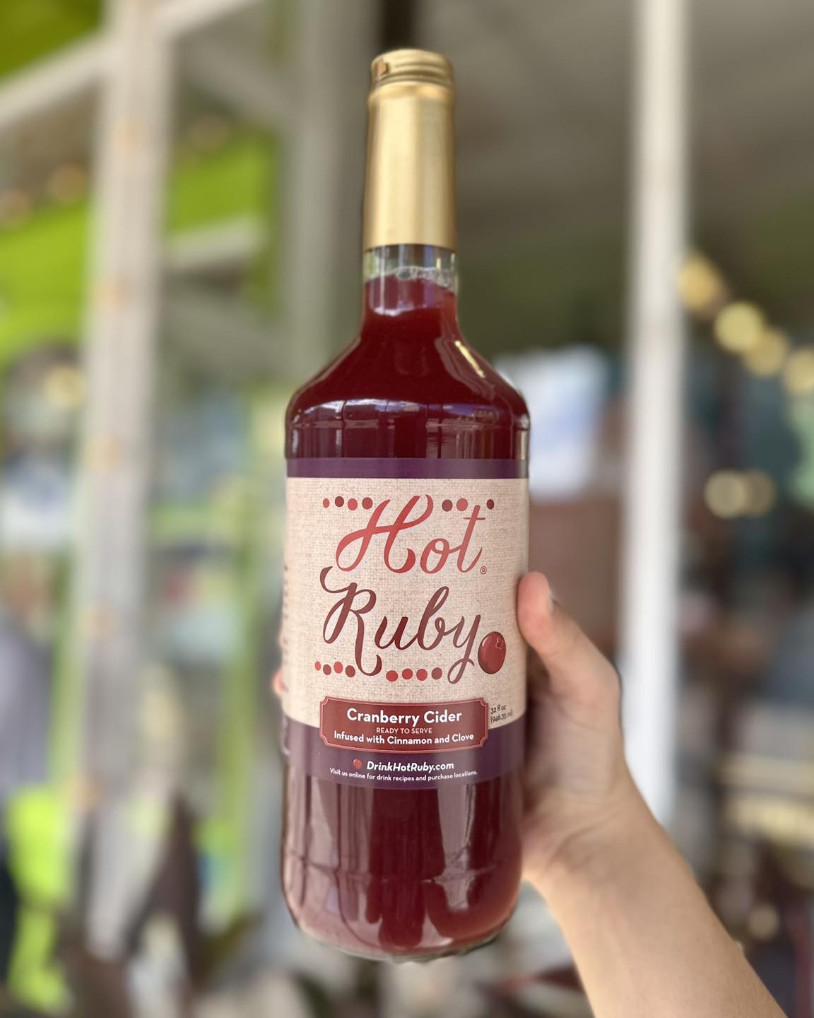 Hot Ruby Cider, 32 OZ Bottle