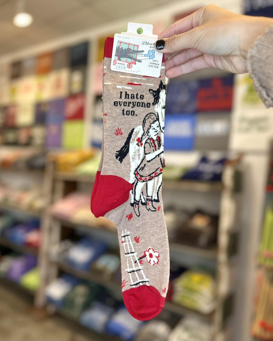 I Hate Everyone Too Socks