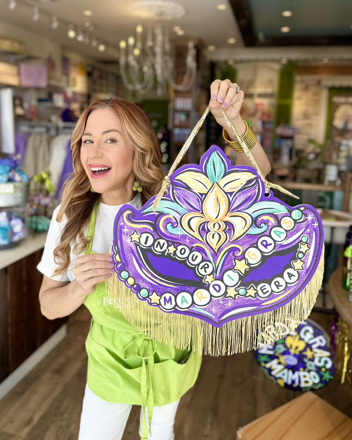 In Our Mardi Gras Era Door Hanger