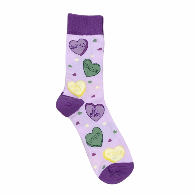 Conversation Hearts Socks