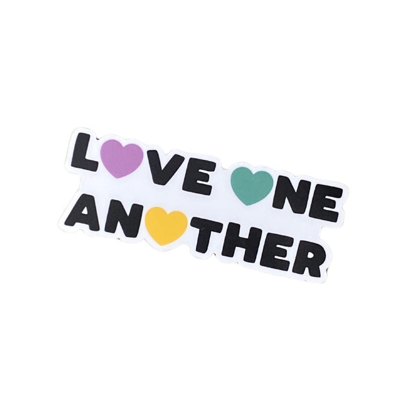 Love One Another Sticker