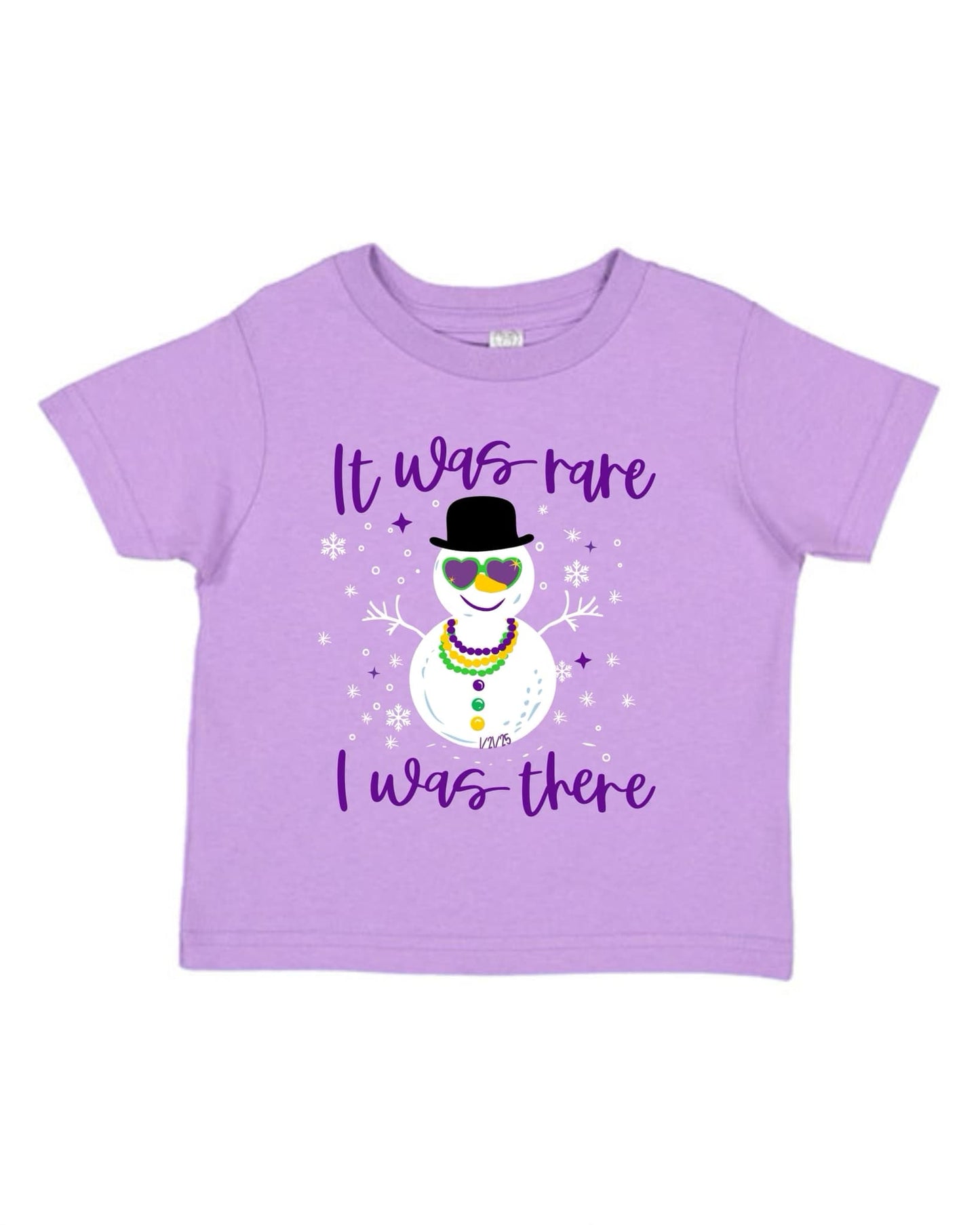 Kids It was Rare Snowman, Purple