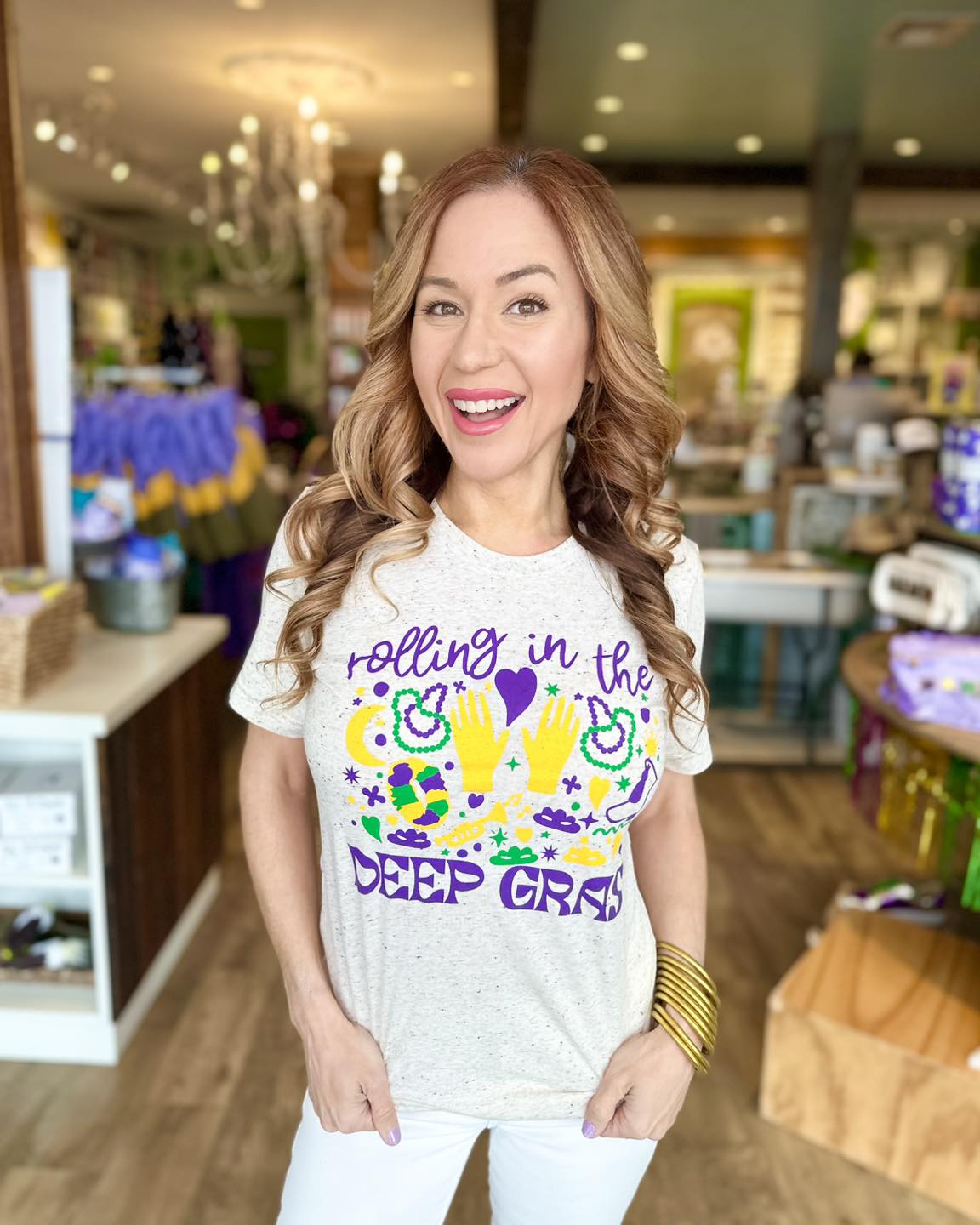 Rolling in the Deep Gras Tee