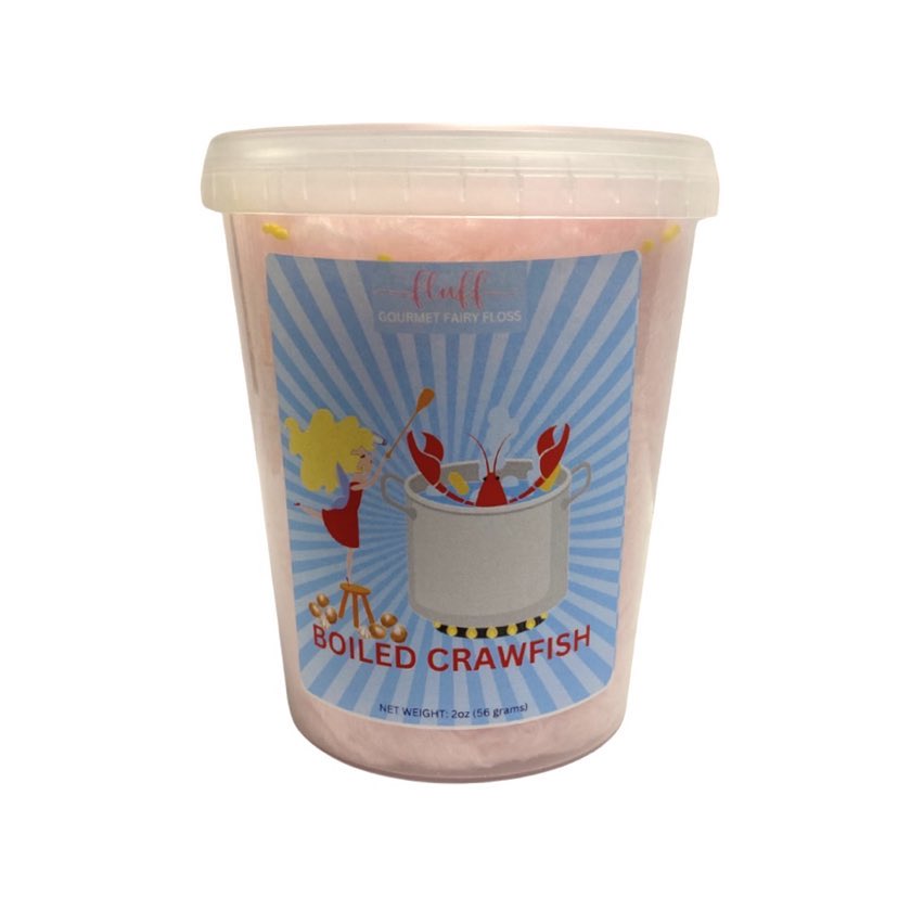 Crawfish Boil Cotton Candy