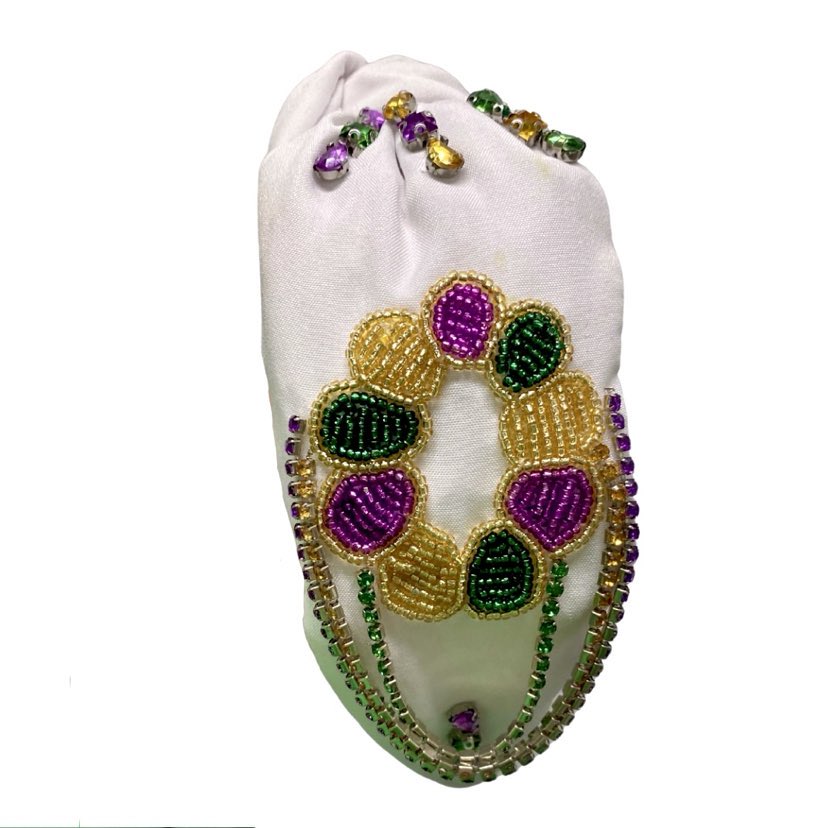 King Cake Bling Headband