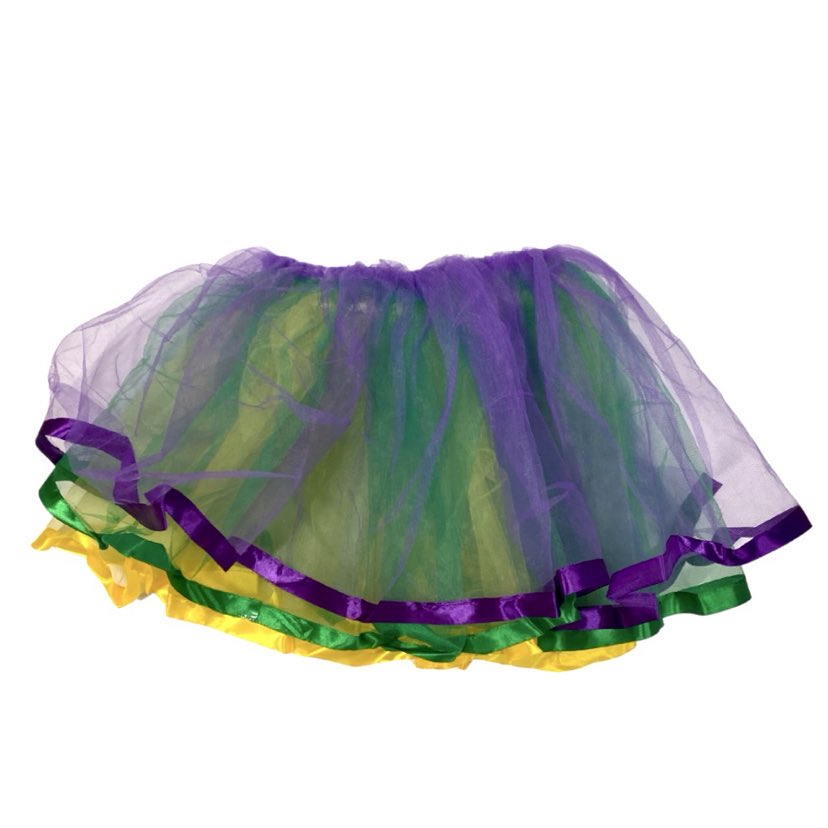 Mardi Gras Layered Tutu, Kids