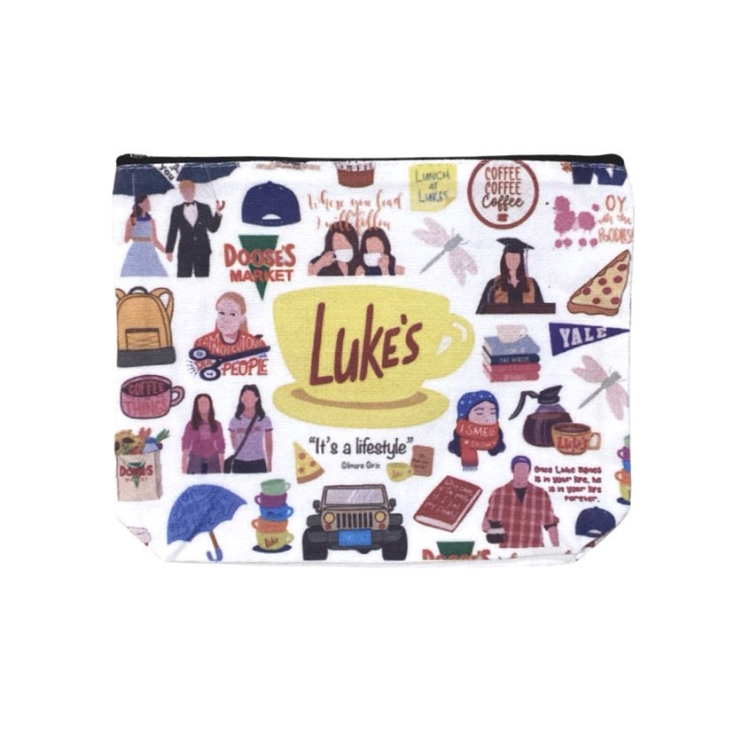 Gilmore Girls Inspired Zip Pouch