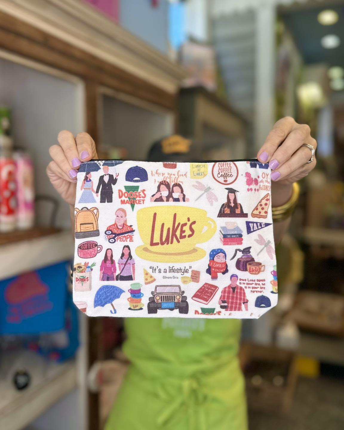 Gilmore Girls Inspired Zip Pouch