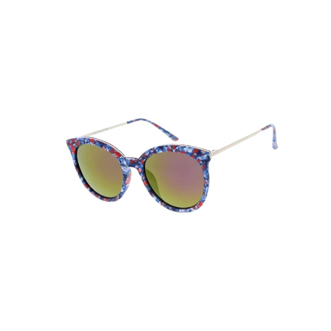 Marbled Frame Sunglasses