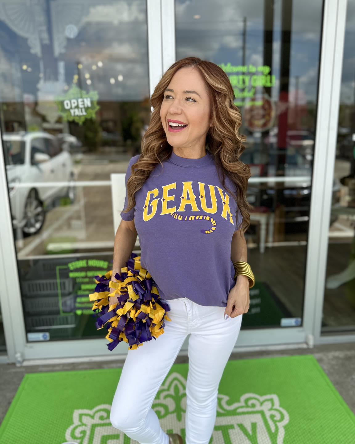 Geaux Tiger Tail Tee