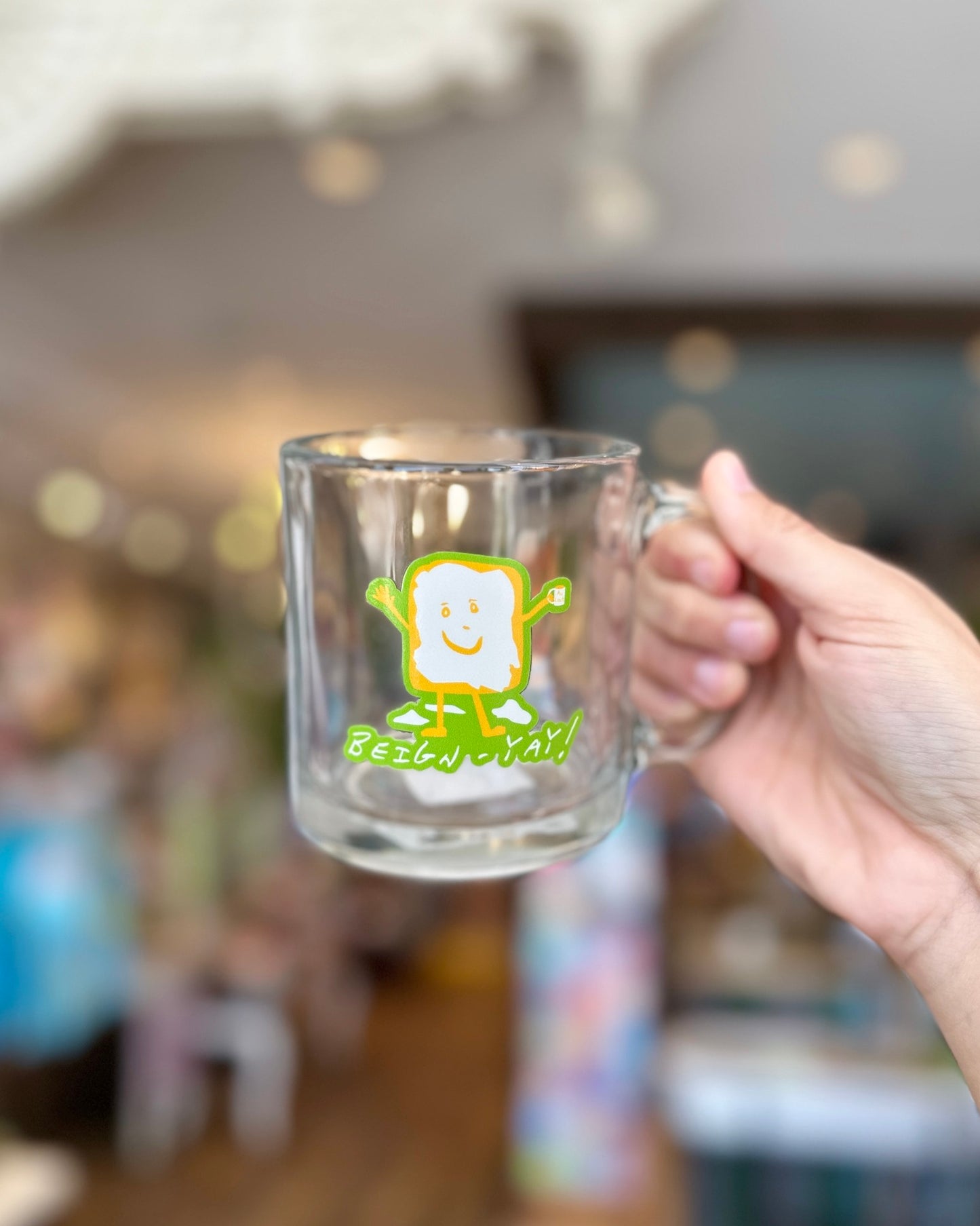 Beign-yay! Glass Mug