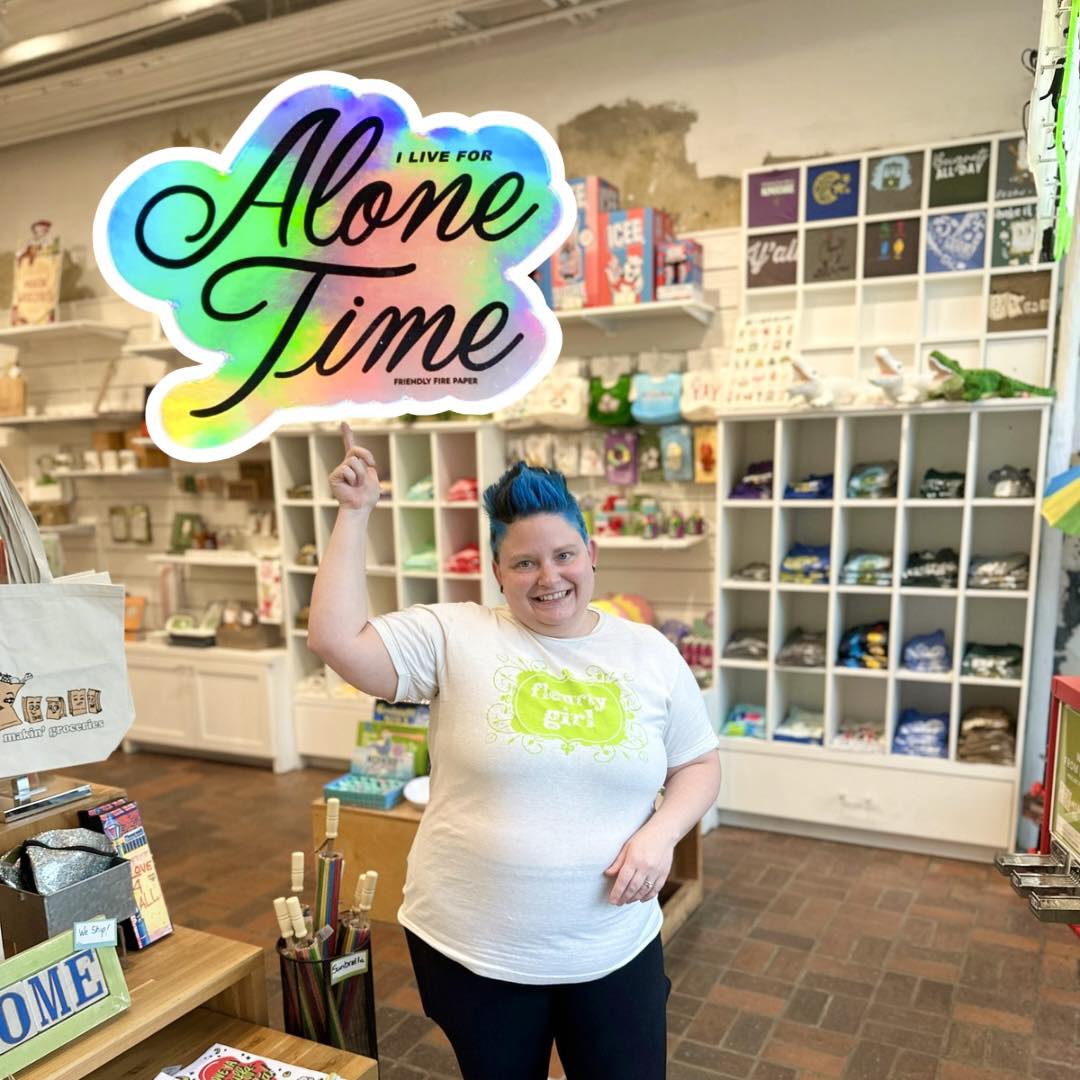 Alone Time Sticker