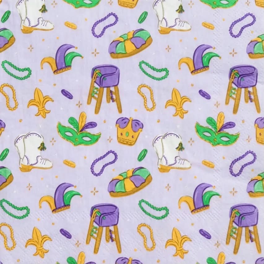 King Cake Party Napkins