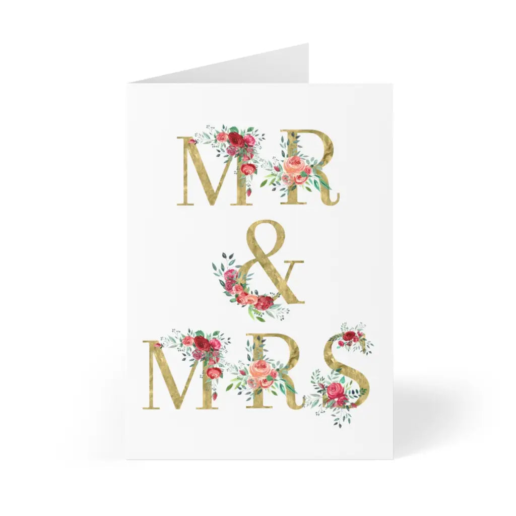 Floral Wedding Card