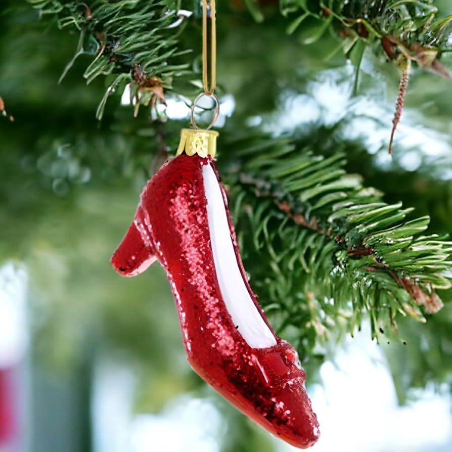 Ruby Red Slipper Ornament