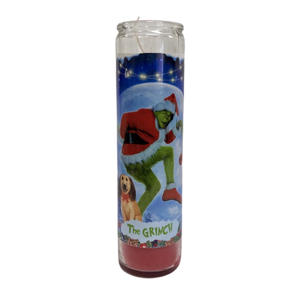 The Grinch Prayer Candle