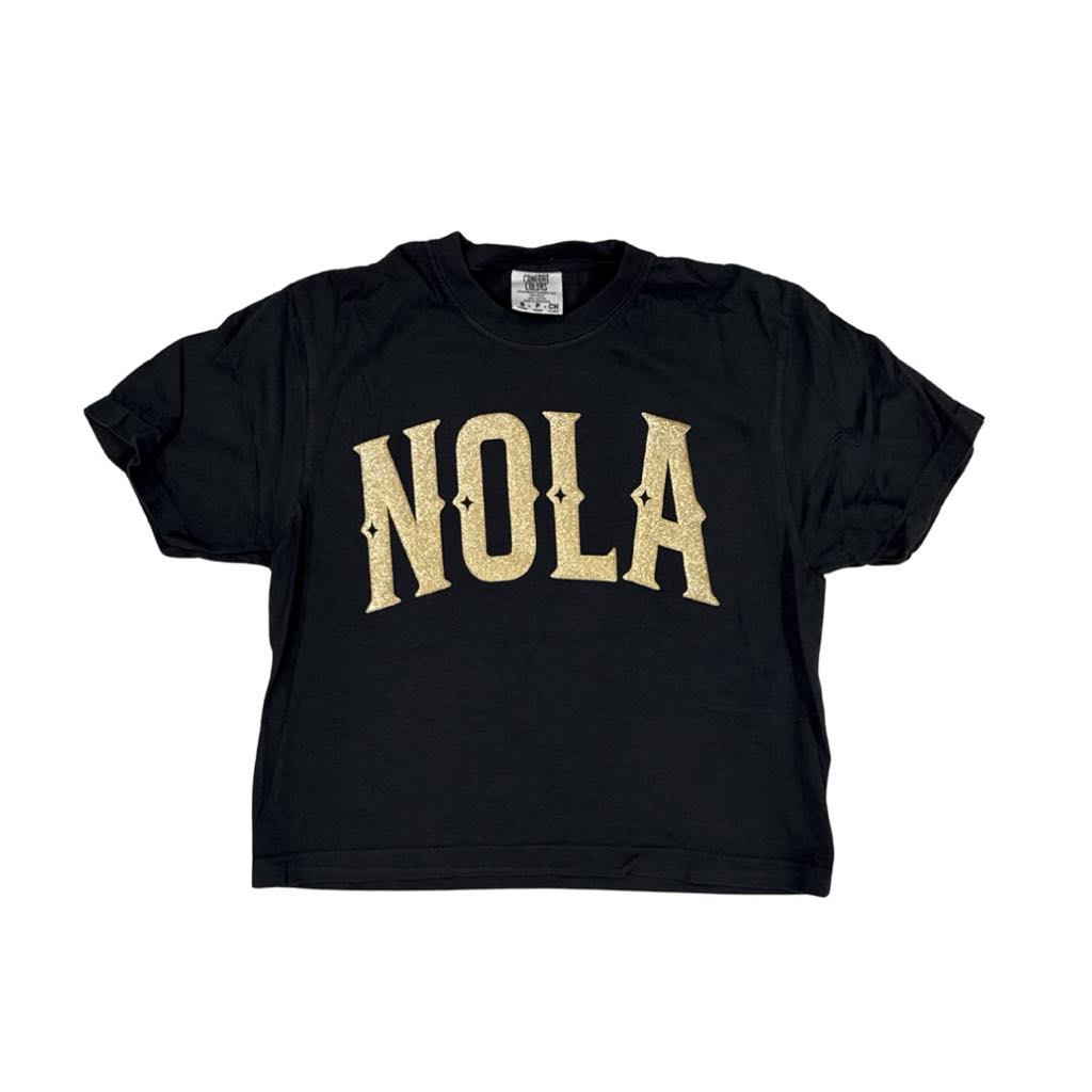 NOLA Crop Tee