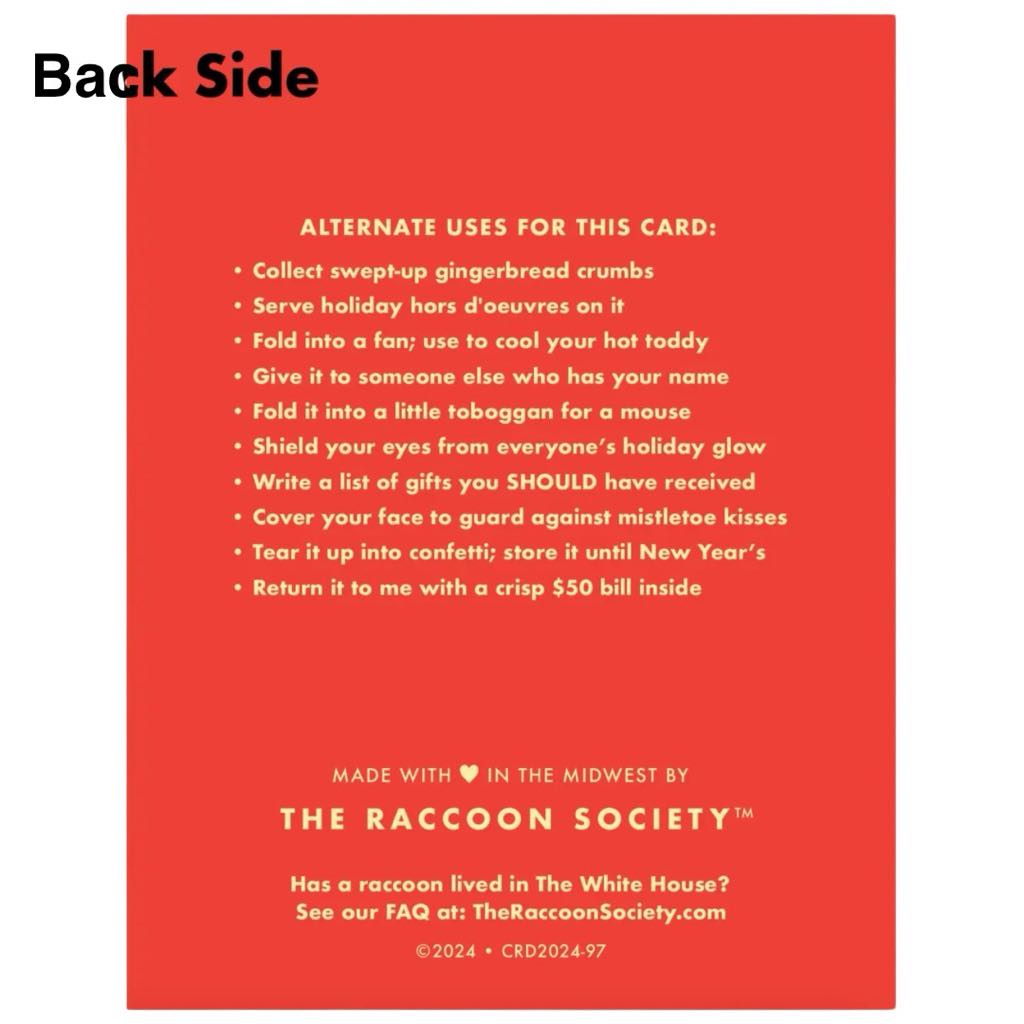 Holiday Drink Card