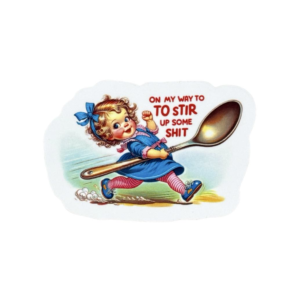 On my Way Sticker