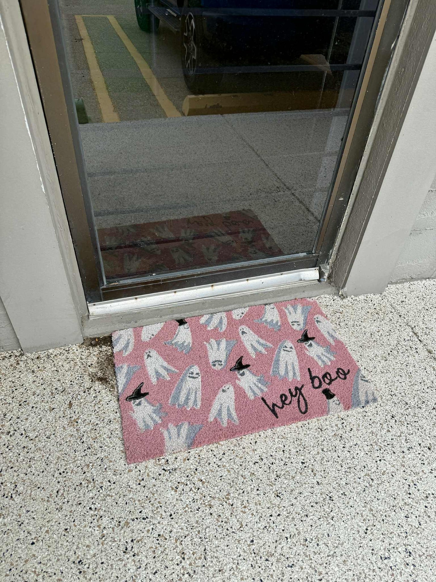 Hey Boo Door Mat