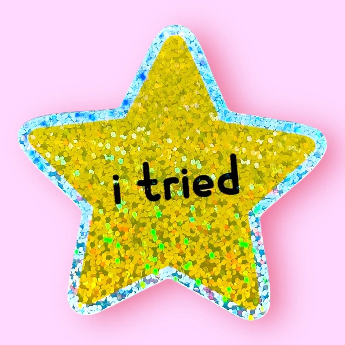 I Tried Star Sticker