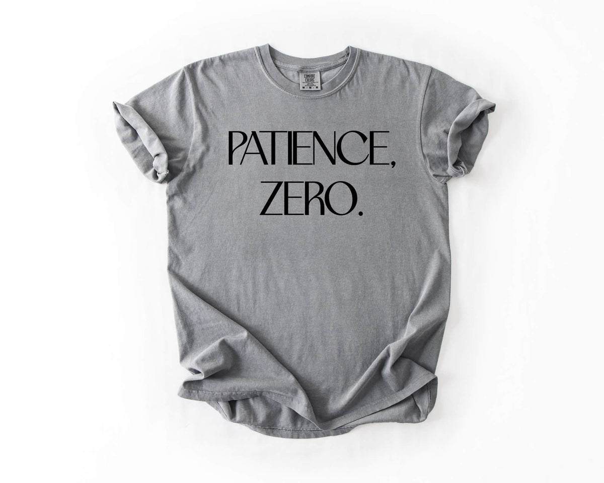 Patience Zero Tee