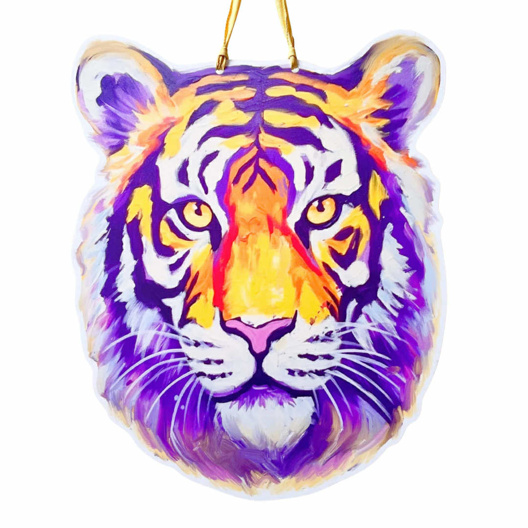 Tiger Head Door Hanger