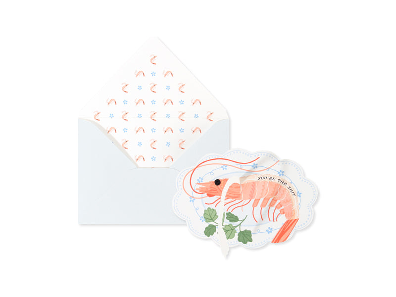 Shrimp Interactive Card