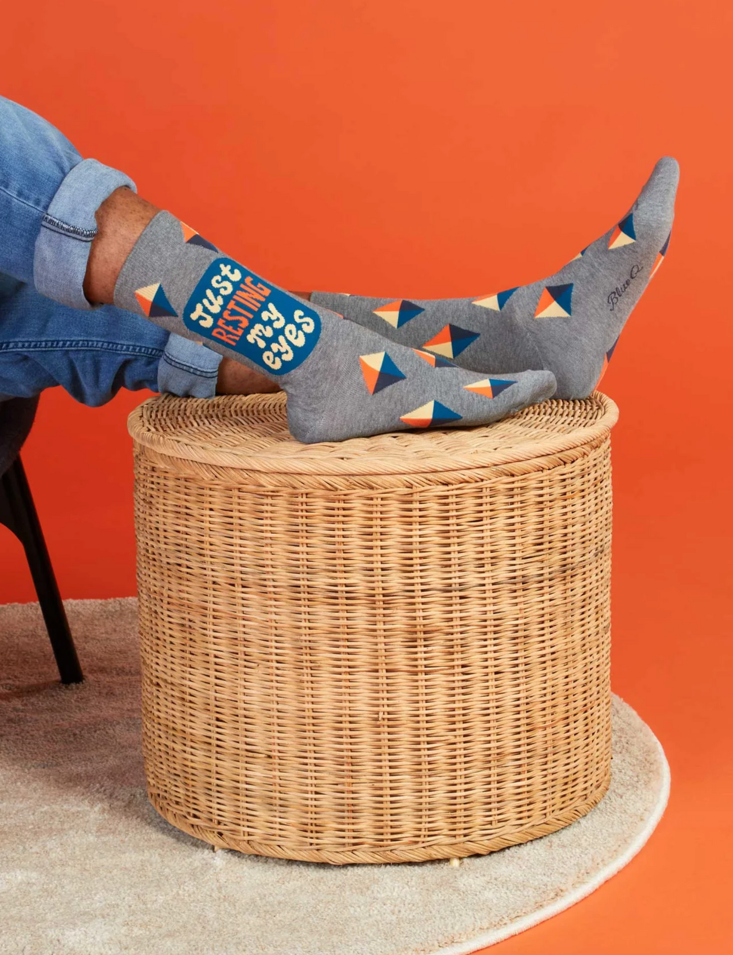 Resting my Eyes Socks, Mens