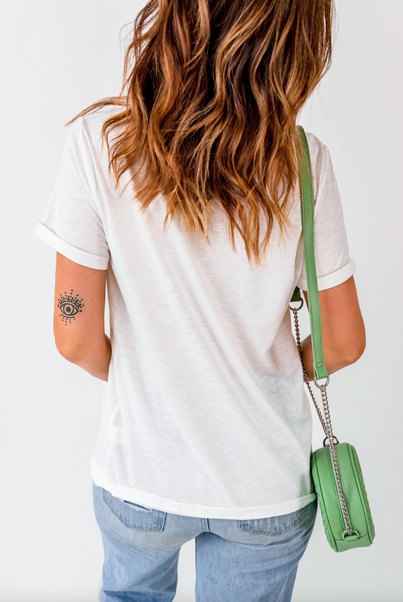 Sequin Clover Tee