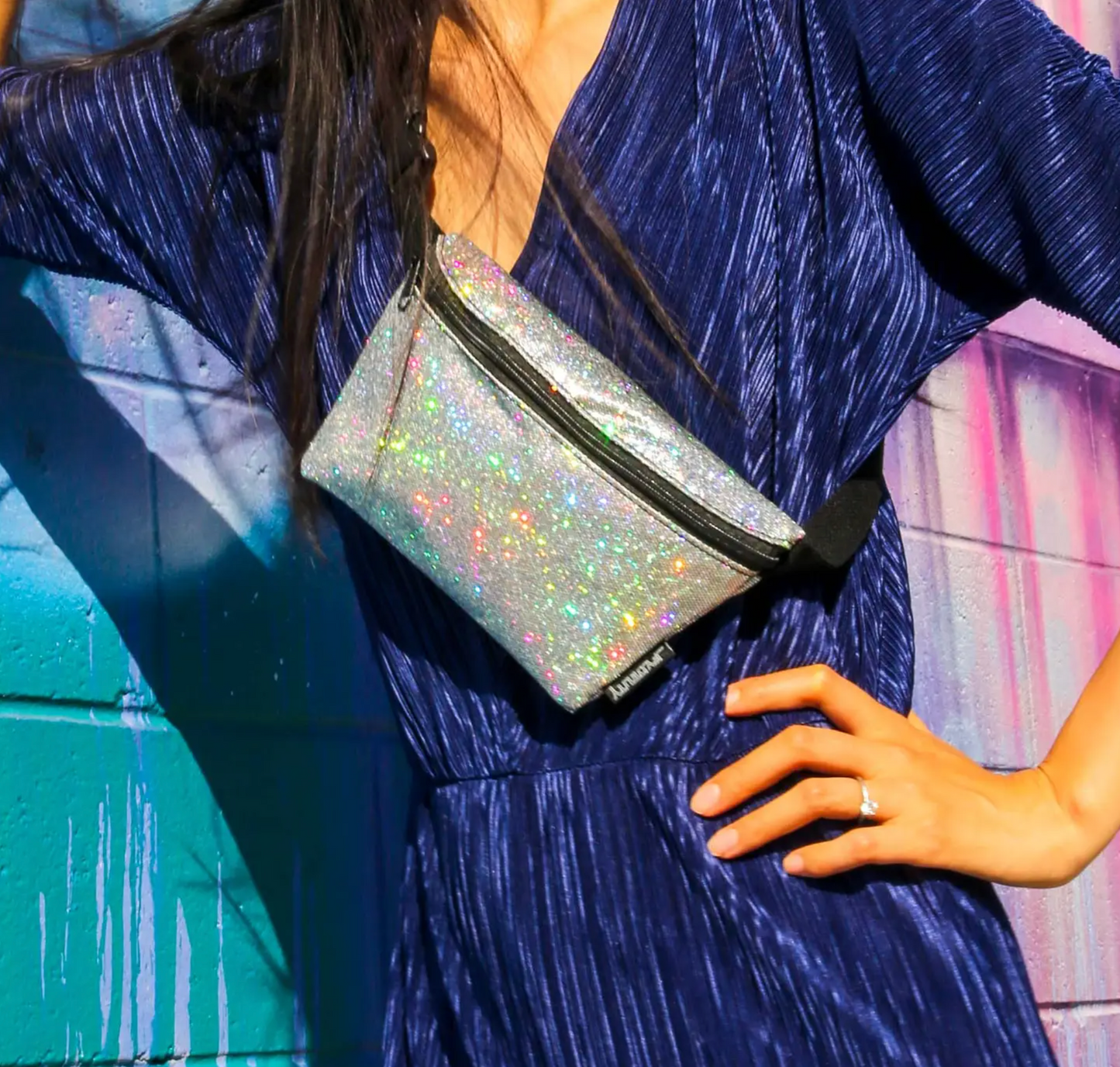 Dazzler Glam Glitter Fanny Pack