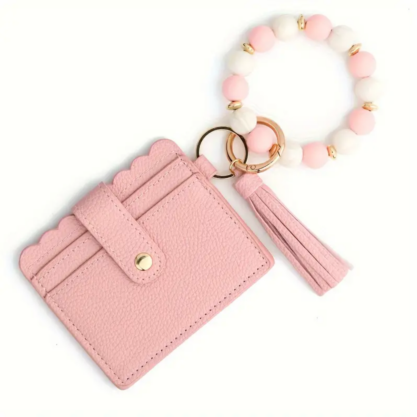 Wristband Wallet Keychain
