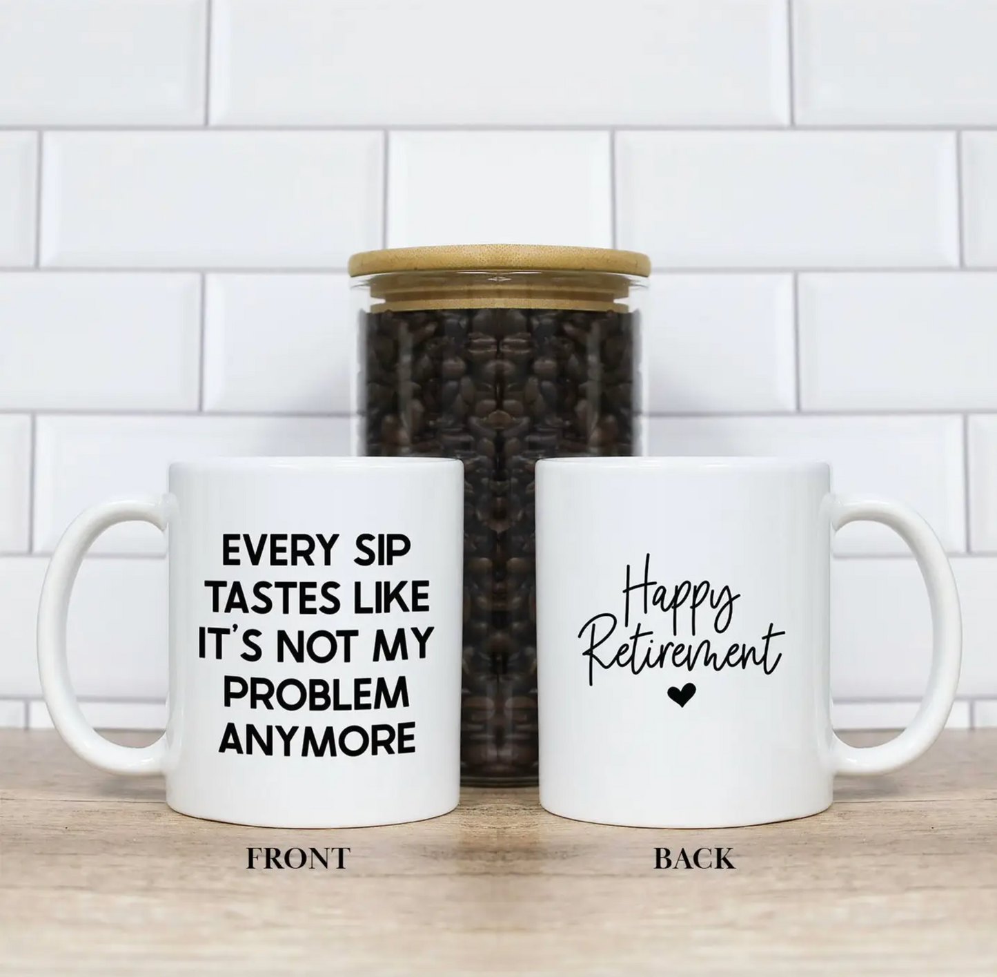 Not my Problem Retirement Mug