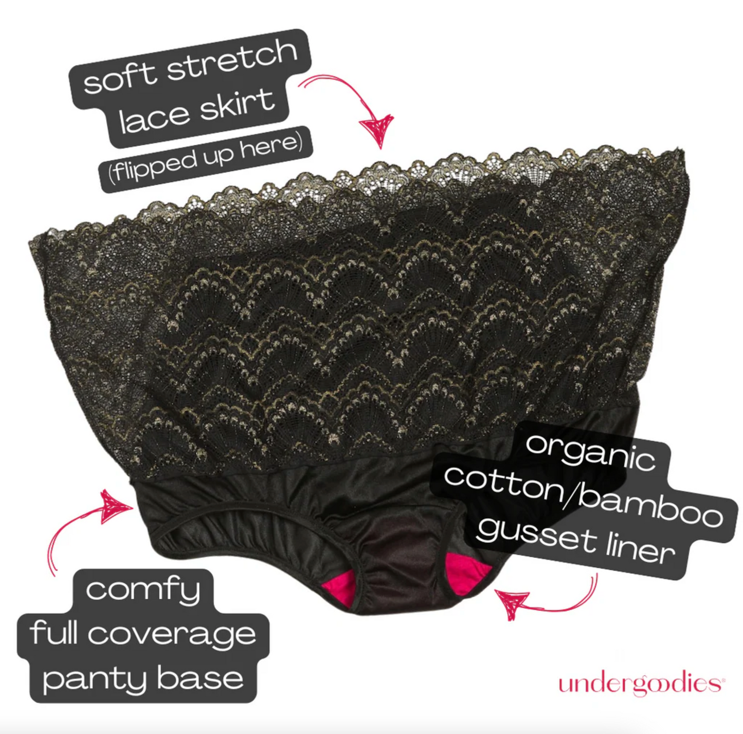Pearl Shorty, Black & Gold
