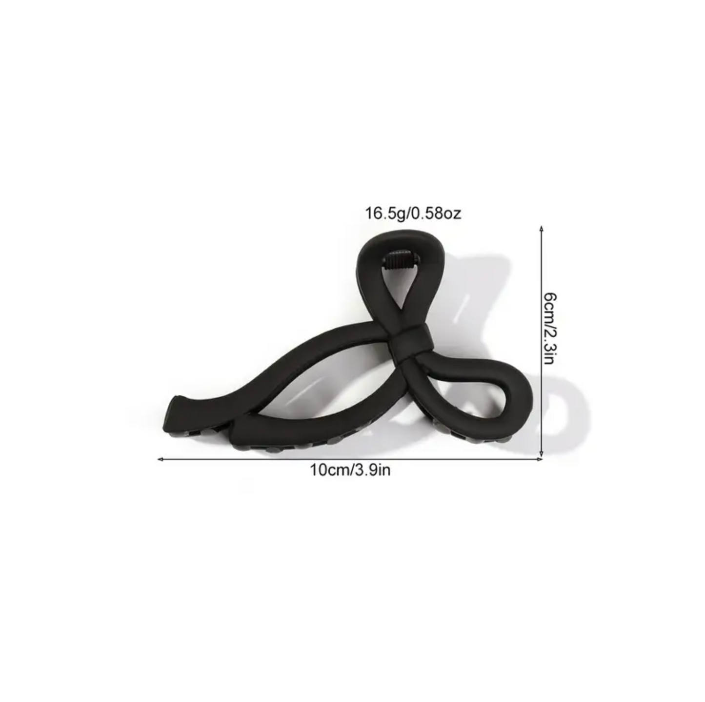 Bow Claw Clip, Matte