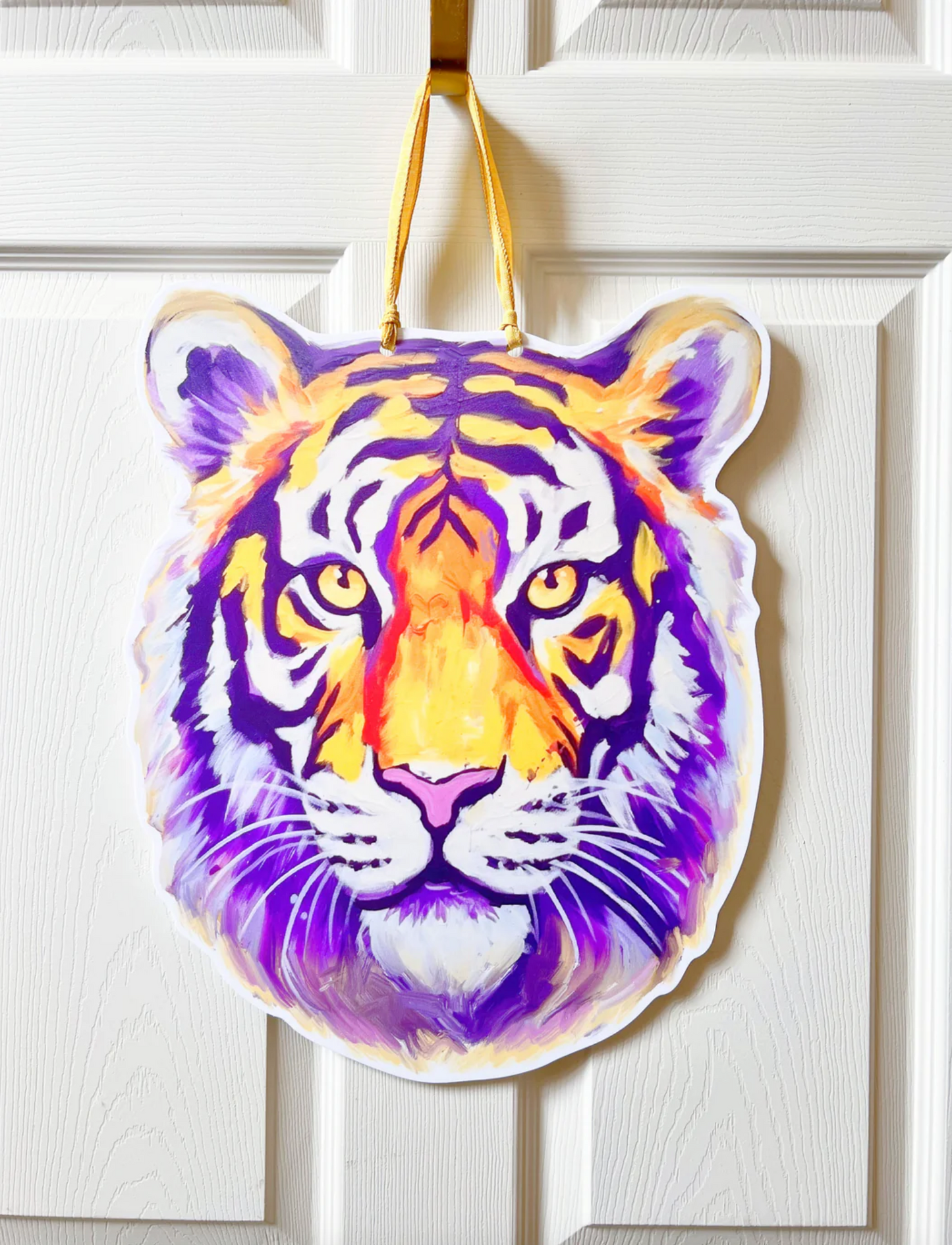 Tiger Head Door Hanger