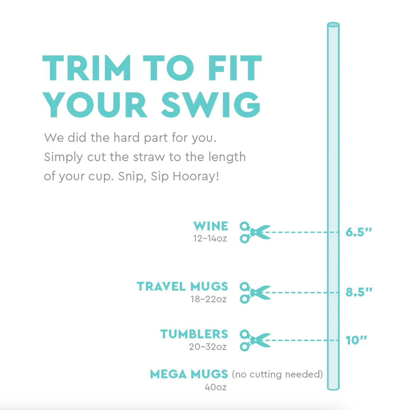 We've Got Spirit Straw Toppers (3 pack)