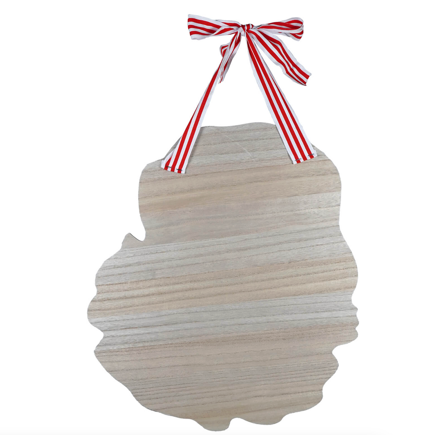 Vintage Santa Wooden Door Hanger