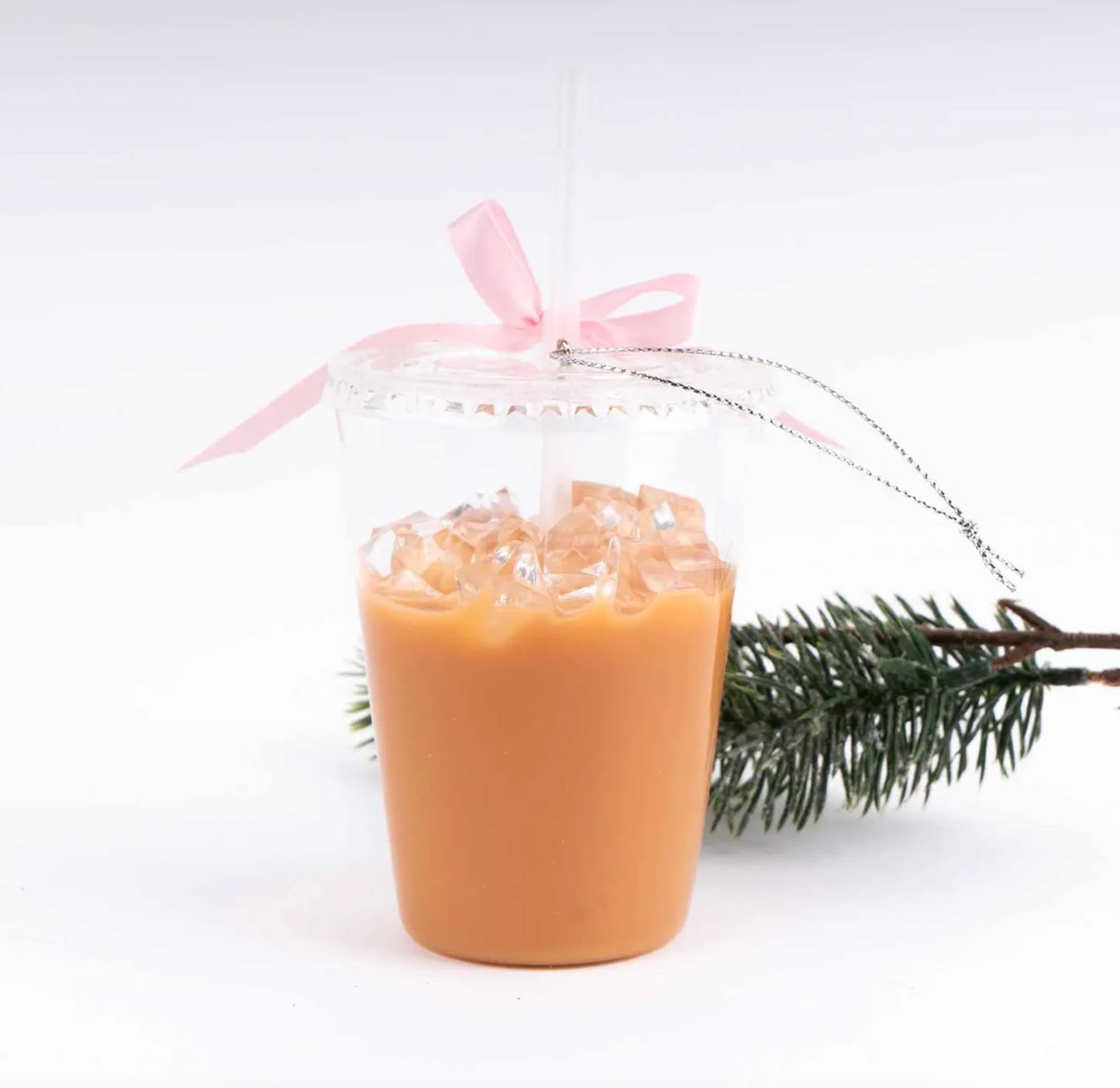 Iced Coffee Glass Ornament